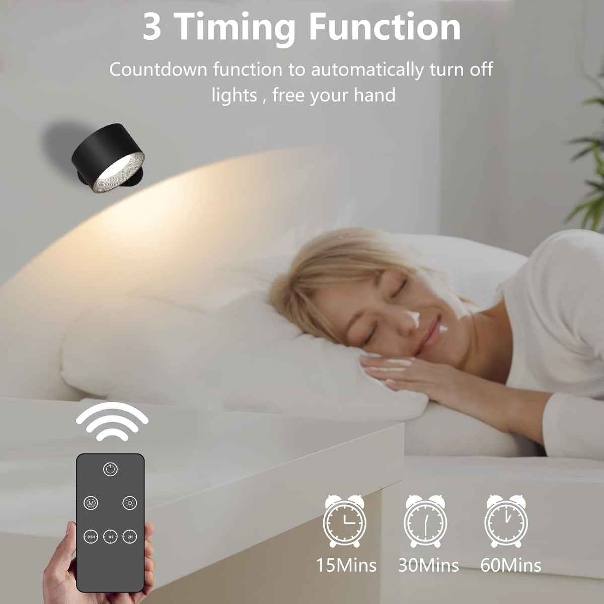 VersaGlow Lampada LED wireless ricaricabile a 360 gradi | elesira