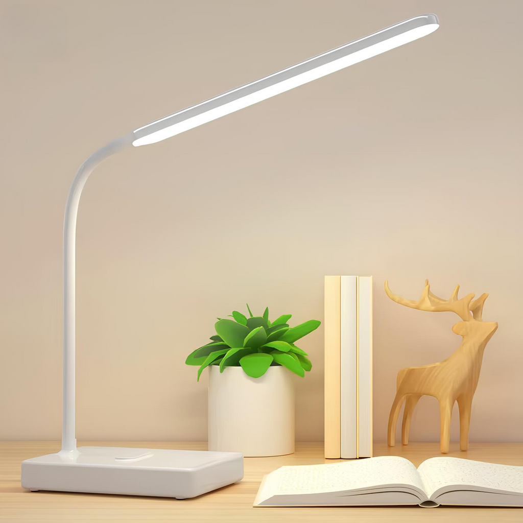 Candeeiro LED de secretária BrilloMax com braço ajustável | elesira