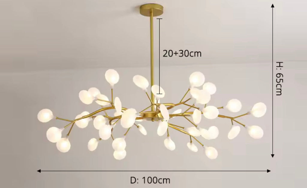Golden Tree Chandelier | elesira