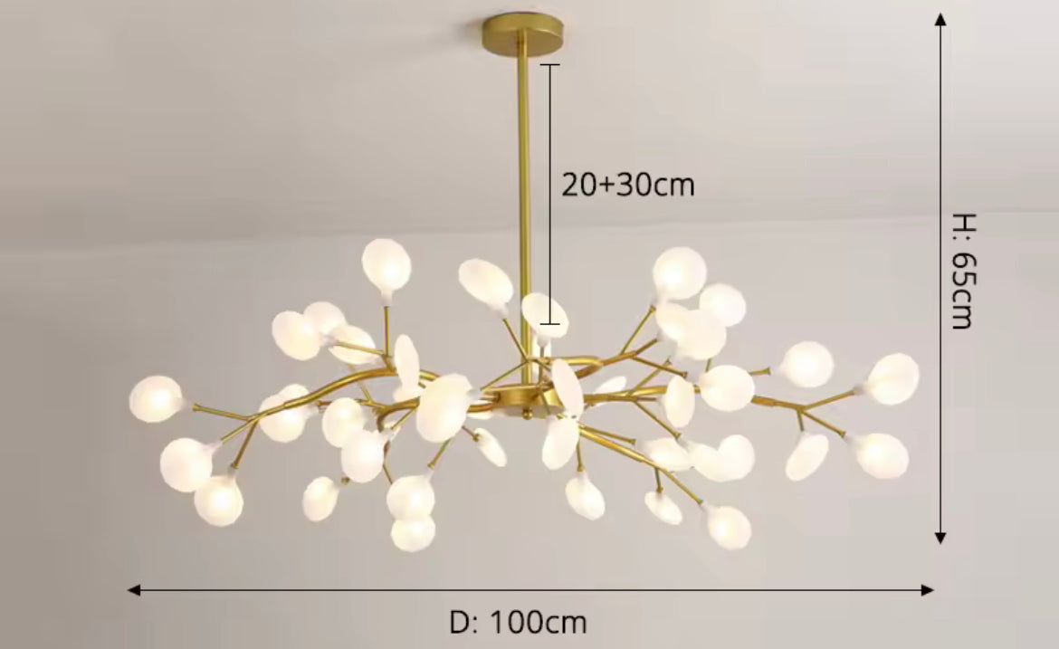 Golden Tree Chandelier | elesira