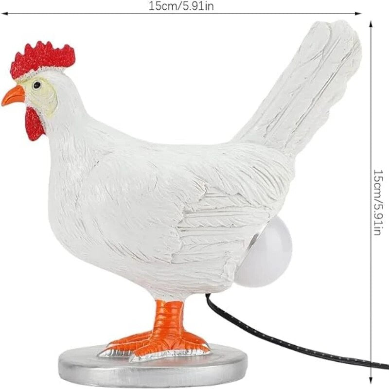 HenleyGlow | Whimsical Chicken-Shaped Table Lamp | elesira