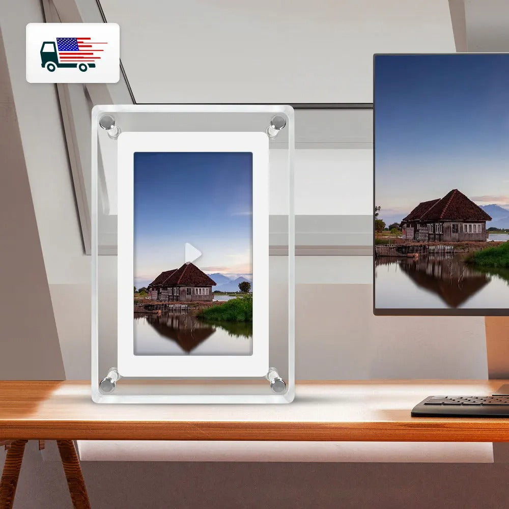 VividMemories HD Digital Display - Multimedia Picture Frame | elesira
