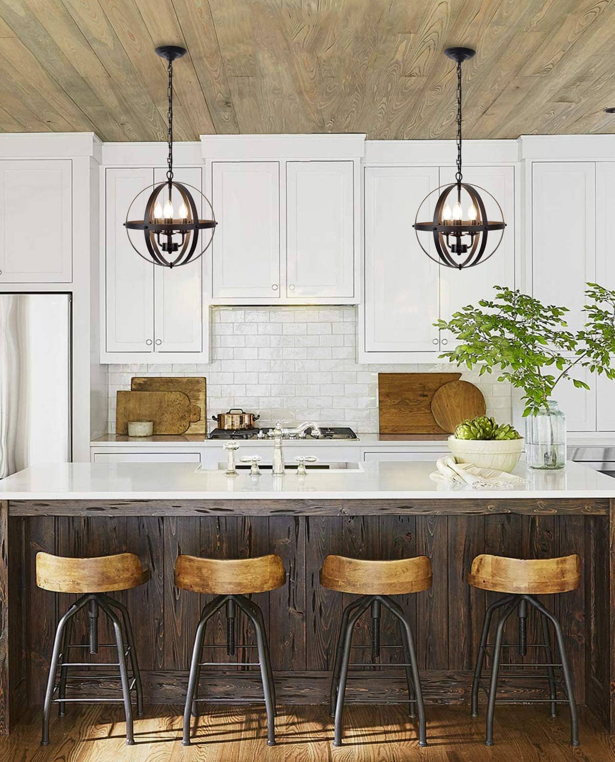 Bishop Retro Chandelier | elesira