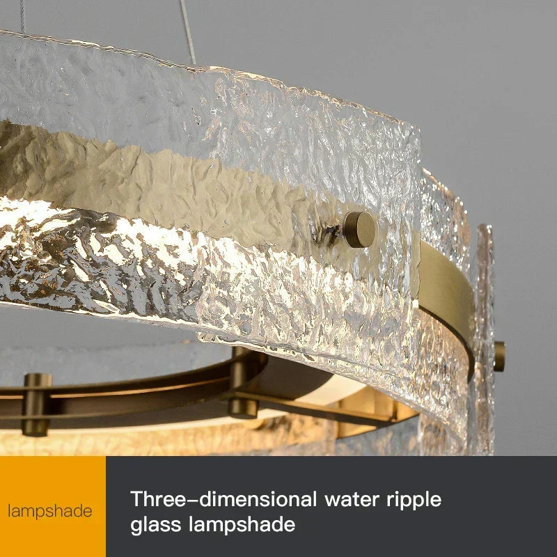 Greenwich Glass Chandelier | elesira