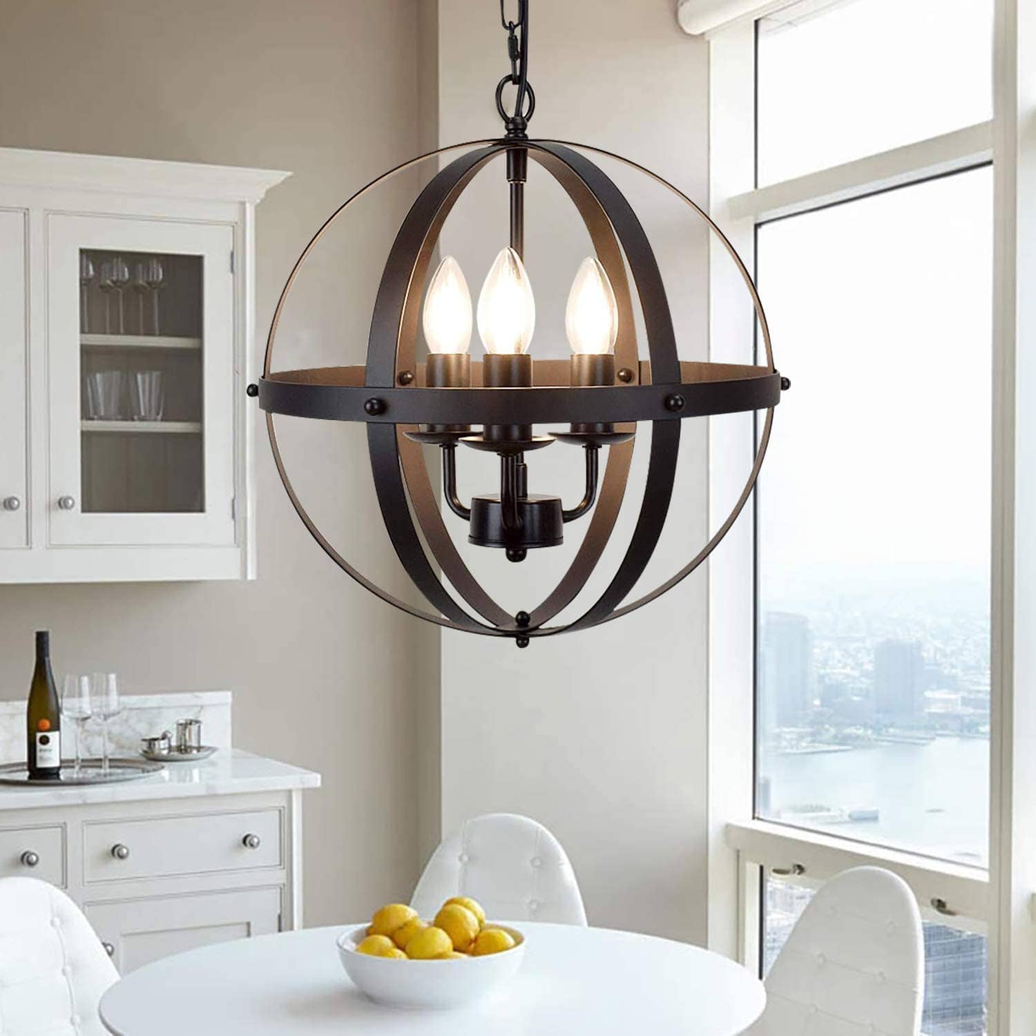 Bishop Retro Chandelier | elesira