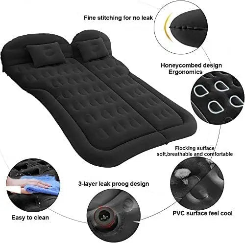 مرتبة سيارة قابلة للطي ComfortNest للسفر والاستخدام في الهواء الطلق - إليسيرا