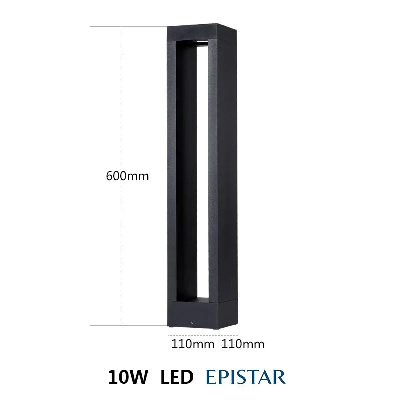 Jackson LED -ulkonurmikkolamppu | elesira