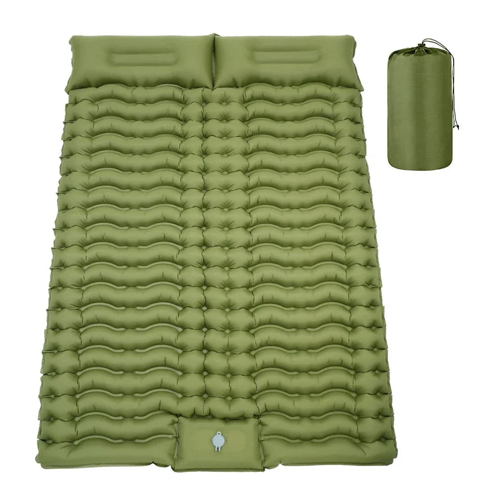 Adventure Gear 自動膨張式キャンプ用スリーピングパッド 軽量で快適なアウトドア向け - Elesira