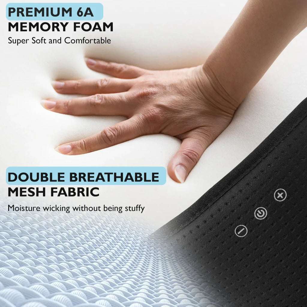 Spánková maska DreamGuard s Bluetooth, prodyšnou látkou a blokováním světla - Elesira