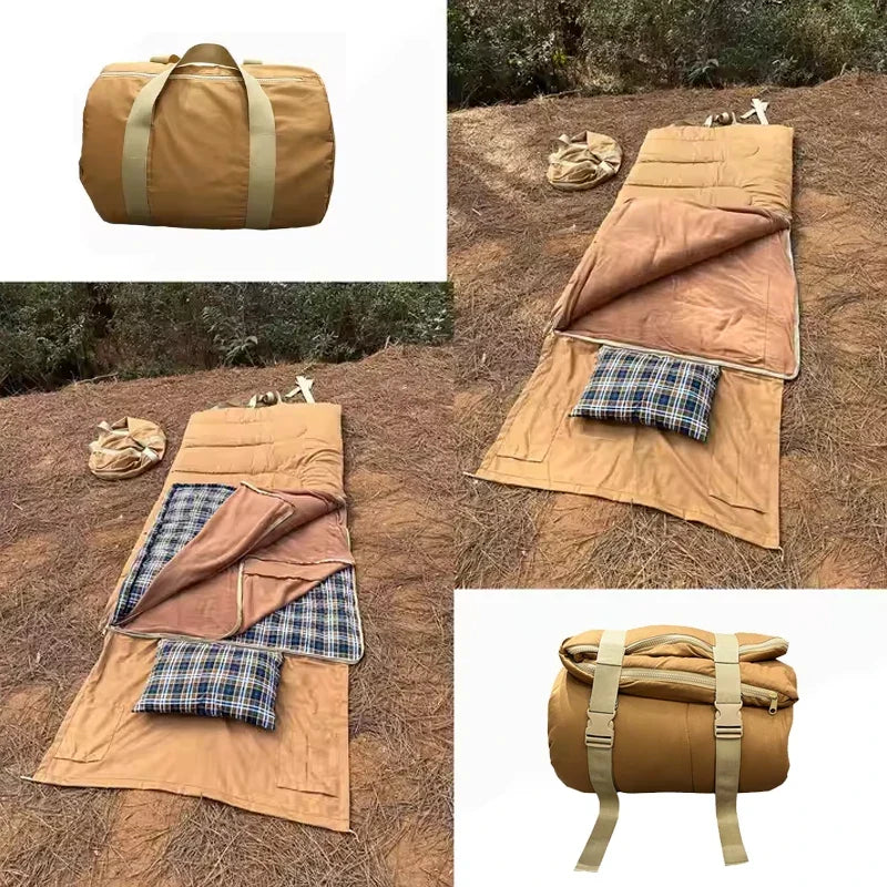 CozyNest könnyű táska három évszakos vízálló alátéthez, párnával és flanelbéléssel - Elesira