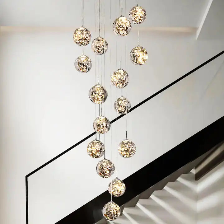 Sydel Bubble Glass Chandelier | elesira