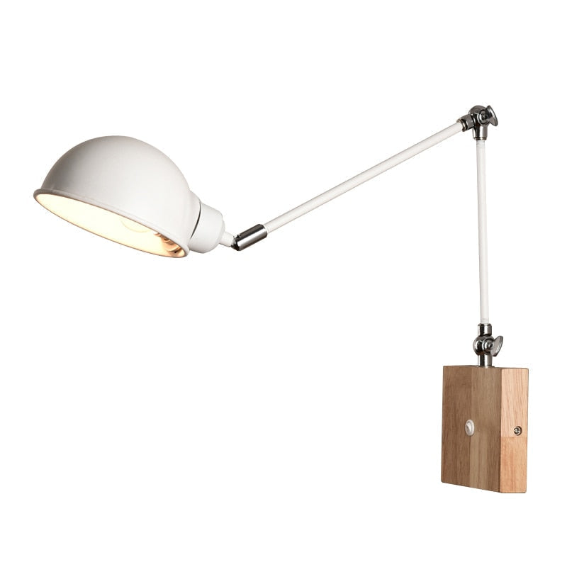 BTM Jeena -  Adjustable wooden Wall Lamps | elesira