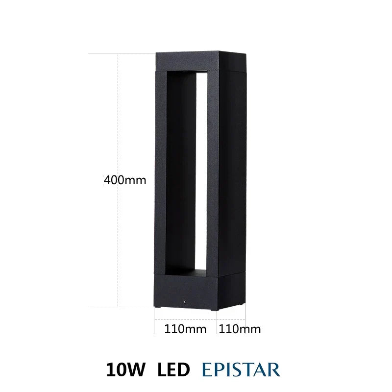Jackson LED -ulkonurmikkolamppu | elesira