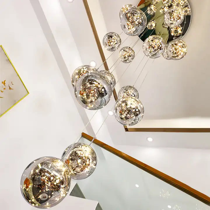 Sydel Bubble Glass Chandelier | elesira