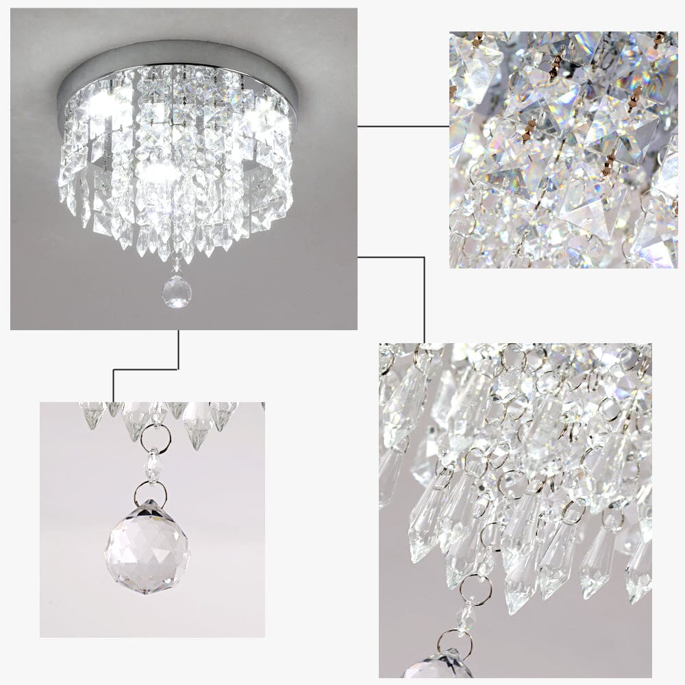 Hauqi Crystal Ceiling Chandelier | elesira