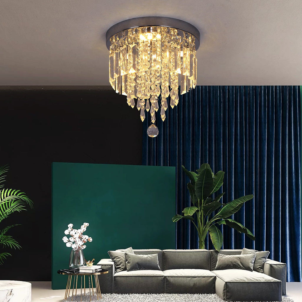 Hauqi Crystal Ceiling Chandelier | elesira