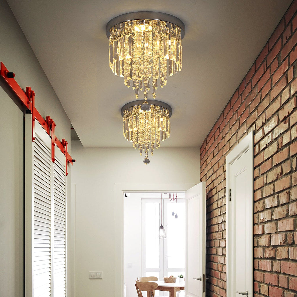 Hauqi Crystal Ceiling Chandelier | elesira