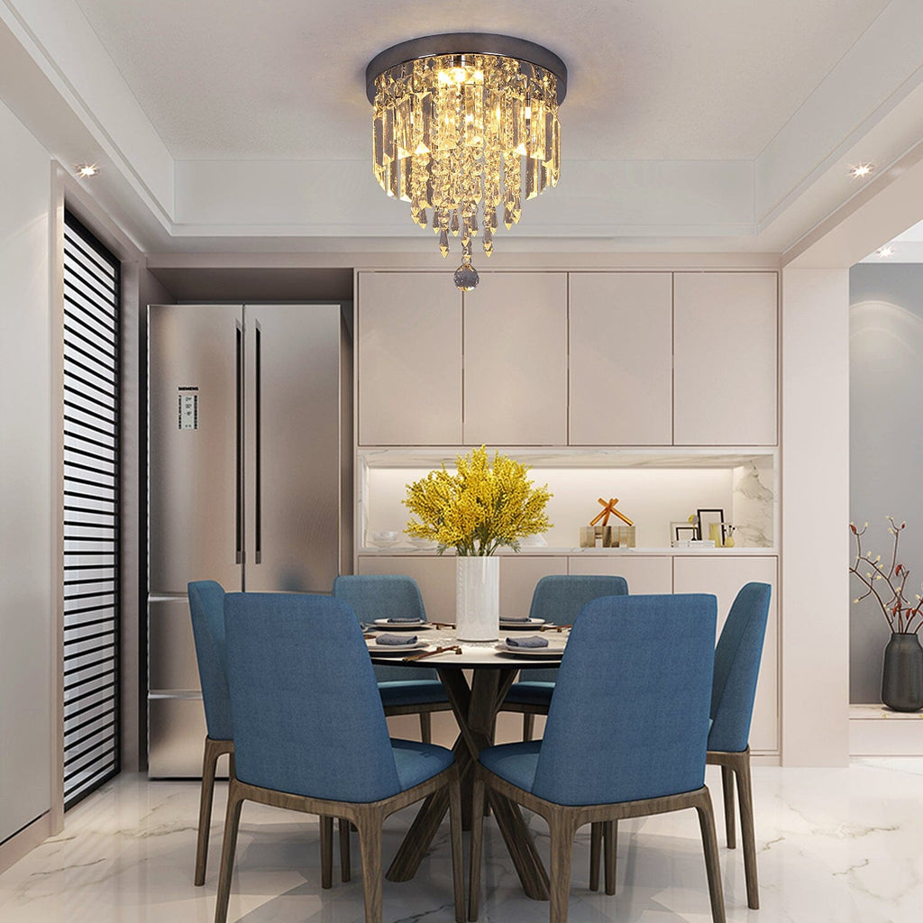 Hauqi Crystal Ceiling Chandelier | elesira