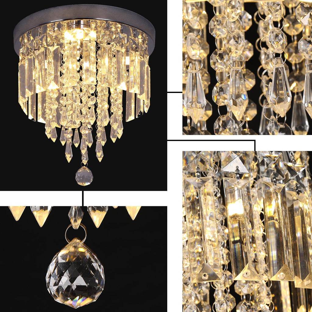 Hauqi Crystal Ceiling Chandelier | elesira