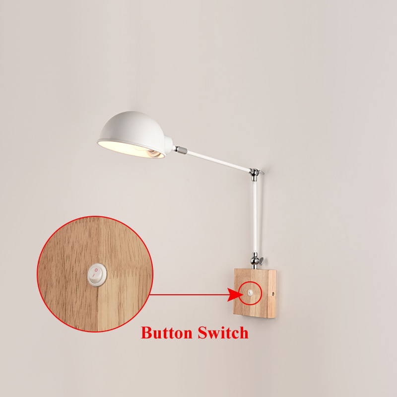 BTM Jeena -  Adjustable wooden Wall Lamps | elesira