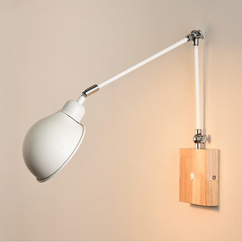 BTM Jeena -  Adjustable wooden Wall Lamps | elesira