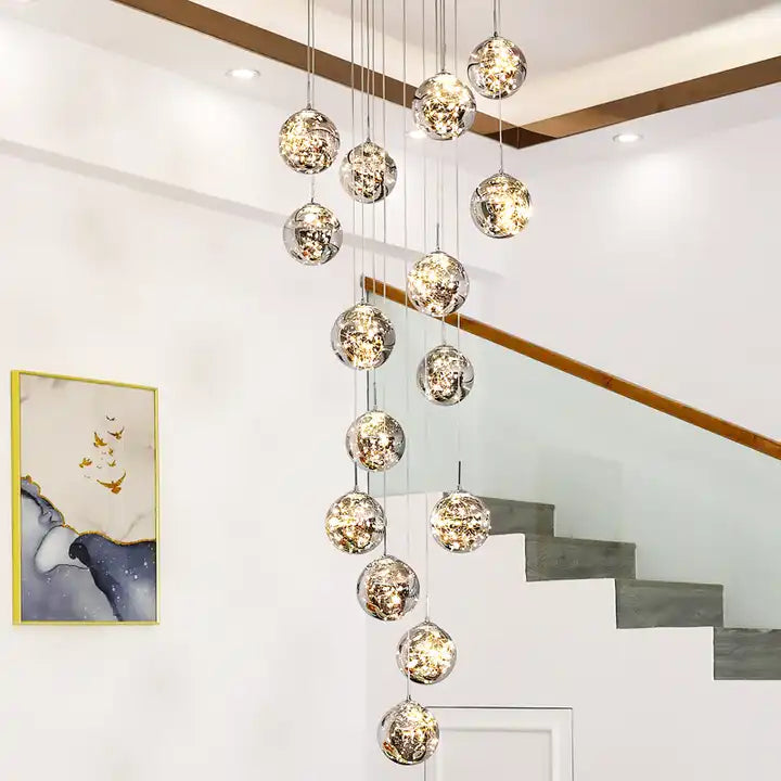 Sydel Bubble Glass Chandelier | elesira