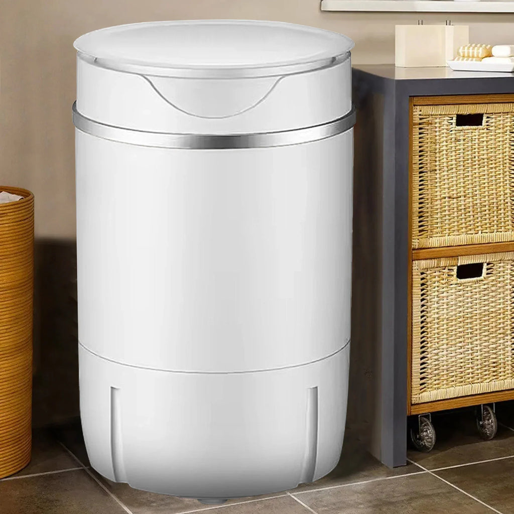 Semi Automatic Compact Mini Washing Machine Single Drum Efficient Laundry - Elesira