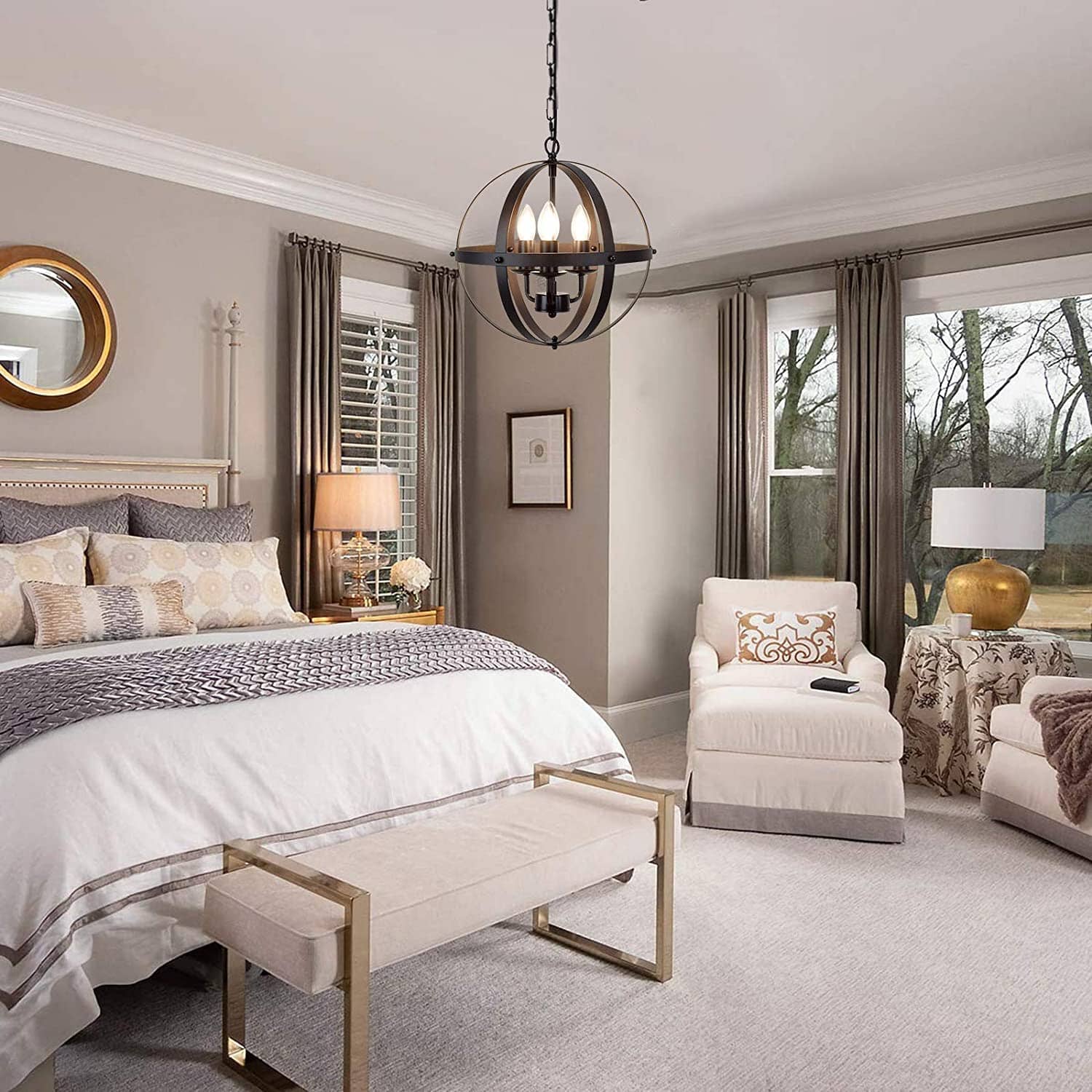 Bishop Retro Chandelier | elesira