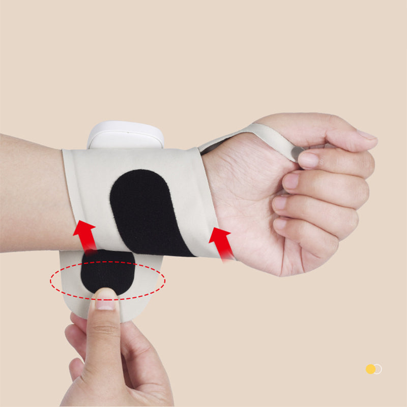 Wrist Massage Device - Adjustable Intensity - Breathable Support - FlexPulse | elesira