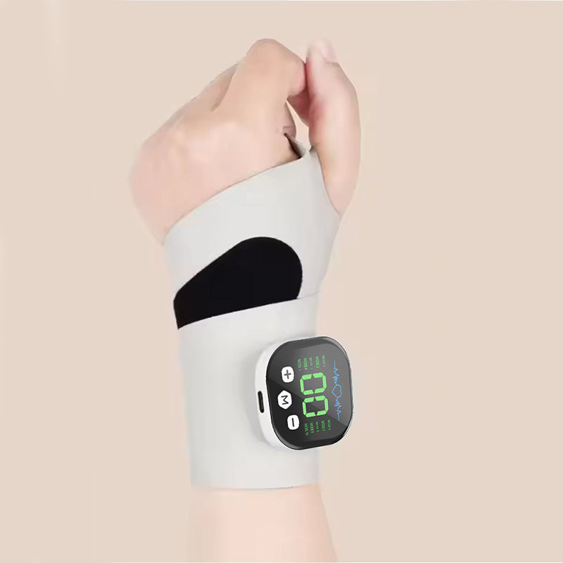 Wrist Massage Device - Adjustable Intensity - Breathable Support - FlexPulse | elesira