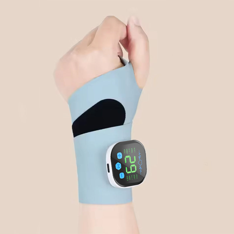 Wrist Massage Device - Adjustable Intensity - Breathable Support - FlexPulse | elesira