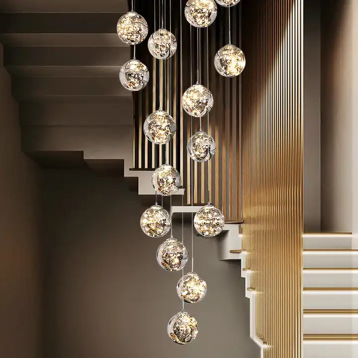 Sydel Bubble Glass Chandelier | elesira
