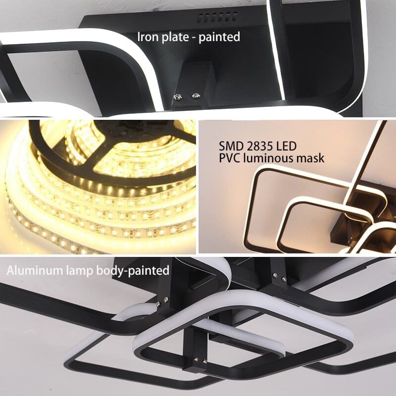 Blair Square Chandelier | elesira