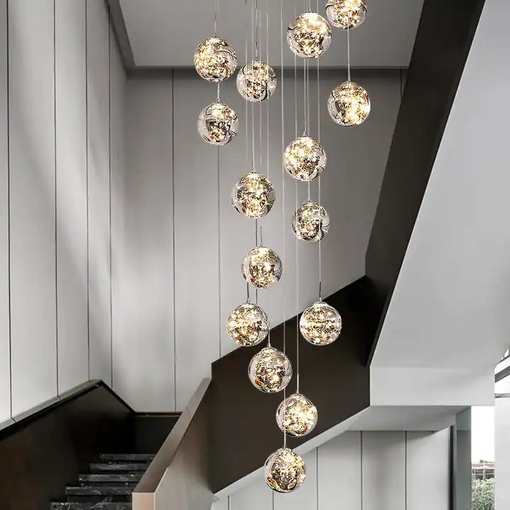 Sydel Bubble Glass Chandelier | elesira