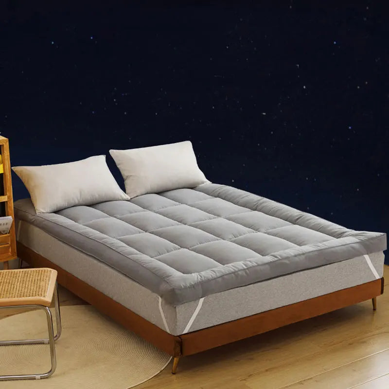Comfort Rest opvouwbare matrastopper met antislipschuim en microvezelhoes - Elesira