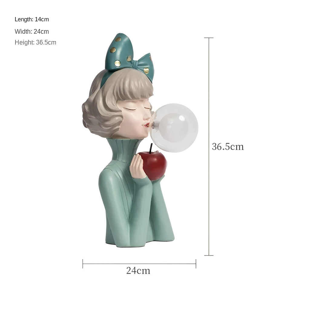 Επιτραπέζιο φωτιστικό BubbleFairies – Γοητευτικό κουαρτέτο αγαλματιδίων κοριτσιών κινουμένων σχεδίων | elesira