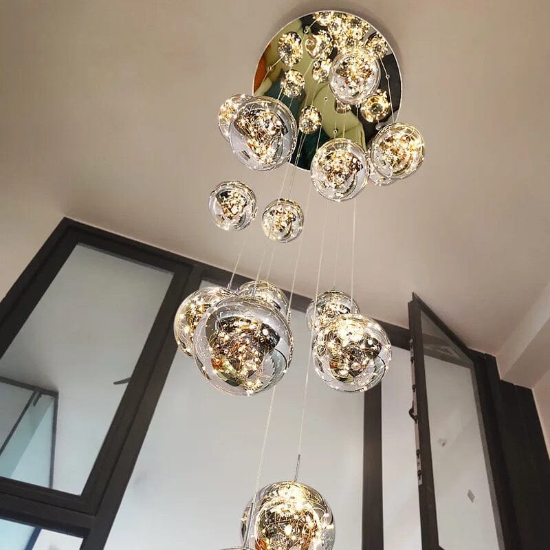 Sydel Bubble Glass Chandelier | elesira