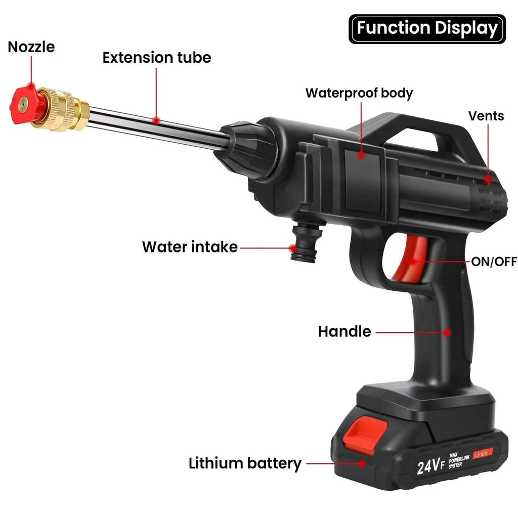 Wireless High-Pressure Cleaner for Outdoor Applications | elesira