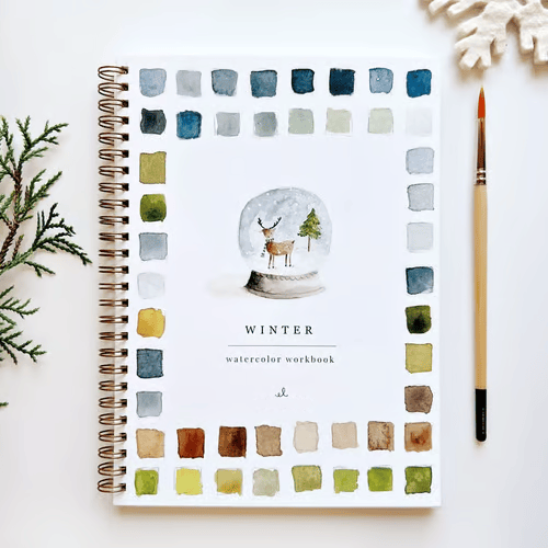 Cahier d’aquarelle pour débutants - Guide artistique étape par étape | elesira
