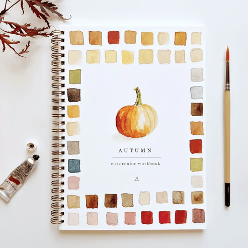 Cahier d’aquarelle pour débutants - Guide artistique étape par étape | elesira