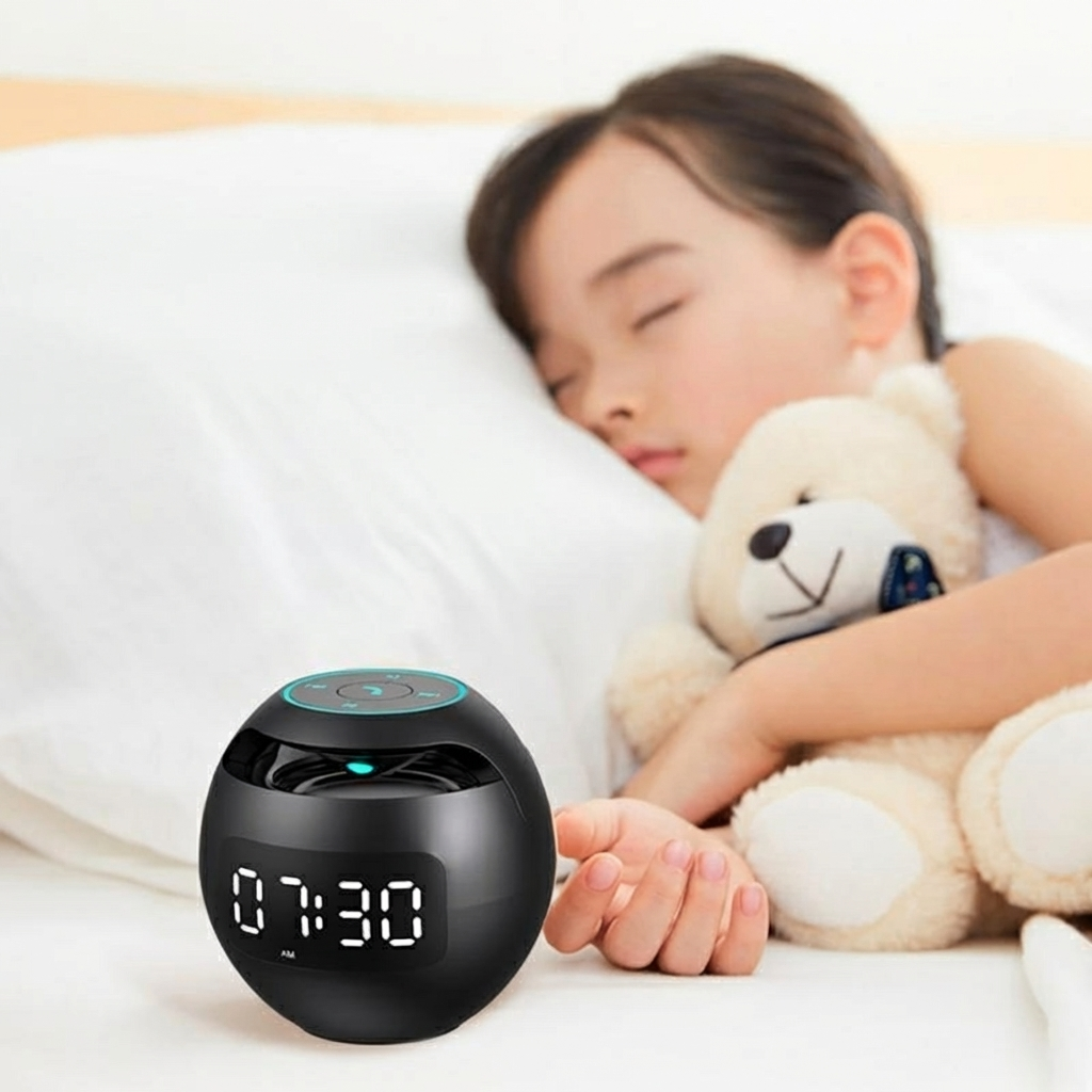 Sveglia LED intelligente con altoparlante Bluetooth e modalità colore | elesira
