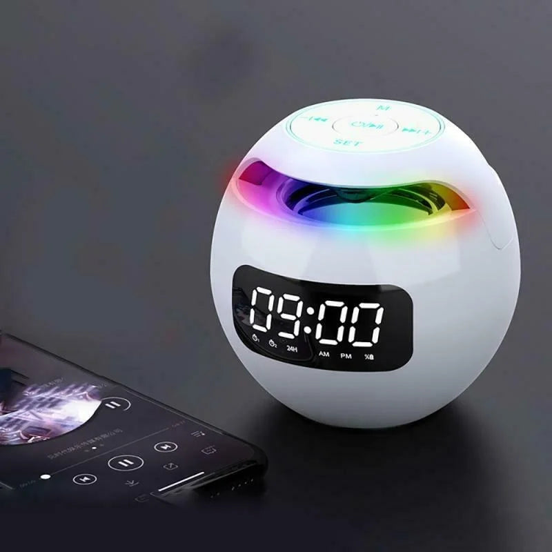 Sveglia LED intelligente con altoparlante Bluetooth e modalità colore | elesira