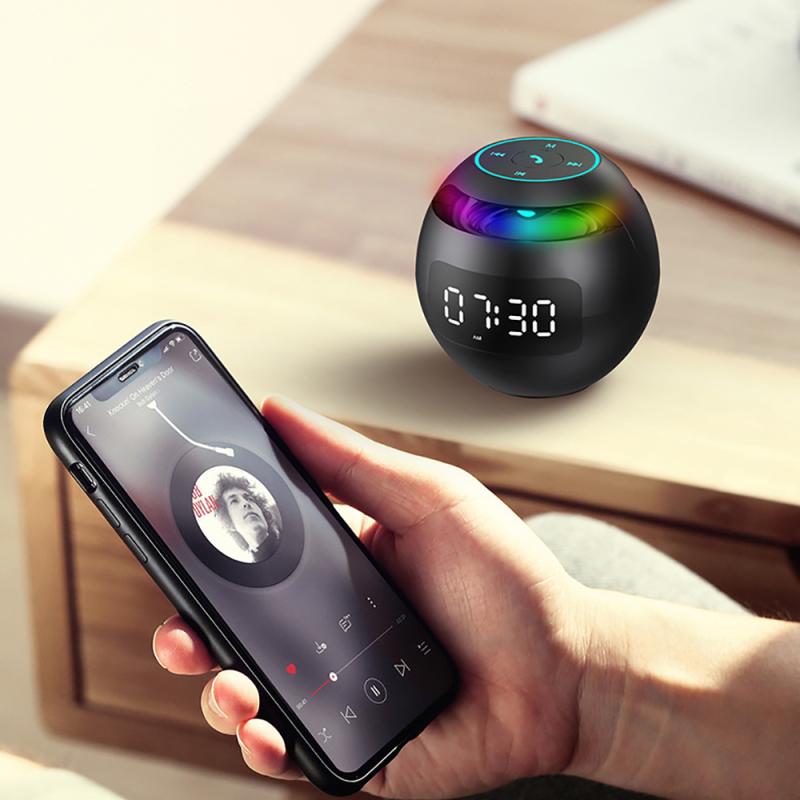 Sveglia LED intelligente con altoparlante Bluetooth e modalità colore | elesira
