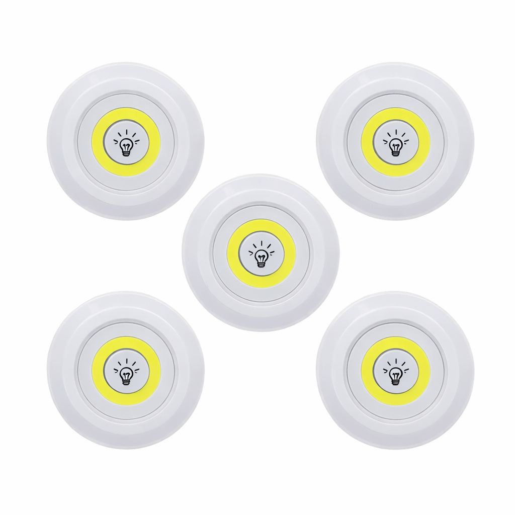Bezprzewodowa lampa LED z pilotem i regulacją jasności | elesira