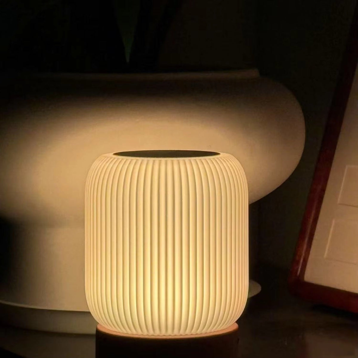Smart Touch-Controlled LED Table Lamp with USB Charging | elesira
