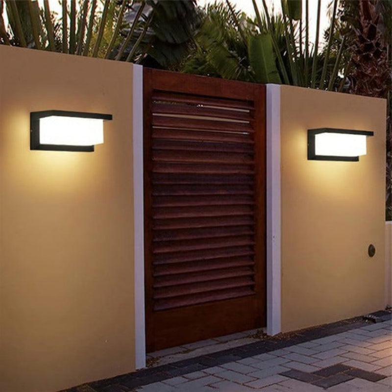גוף תאורת קיר LED חיצוני ורב-תכליתי עם בהירות מתכווננת | elesira