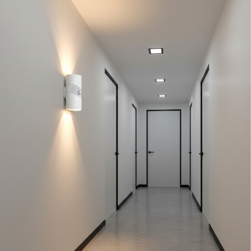 Smart Motion-Activated LED Wall Sconce with Dual Lighting | elesira