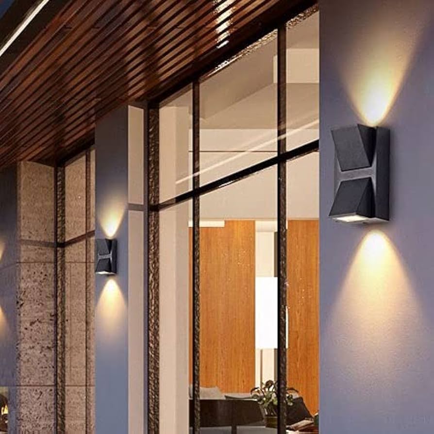Elegantní venkovní nástěnné LED světlo s energeticky úsporným výkonem 6 W | elesira