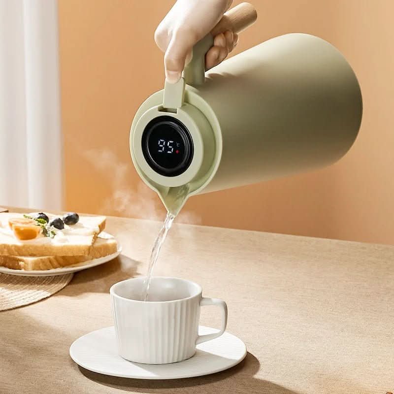 Smart Insulated Flask with Digital Temperature Display - Lattea Thermo | elesira