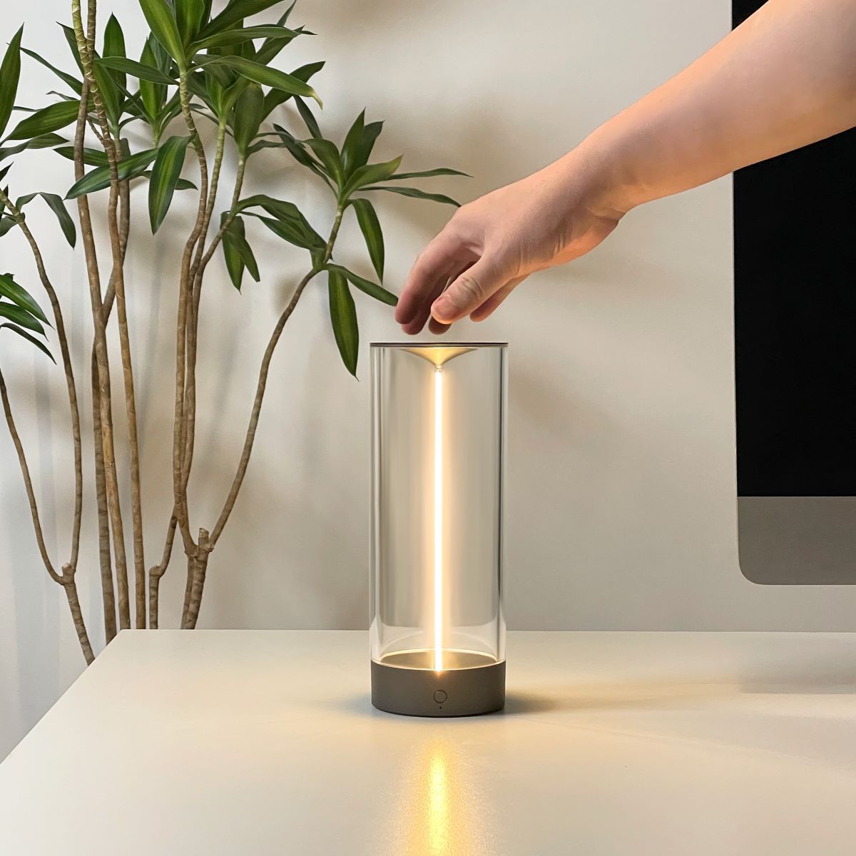 RadianceGlow magnetische ledlamp – draadloos en oplaadbaar sfeerverlichting | elesira